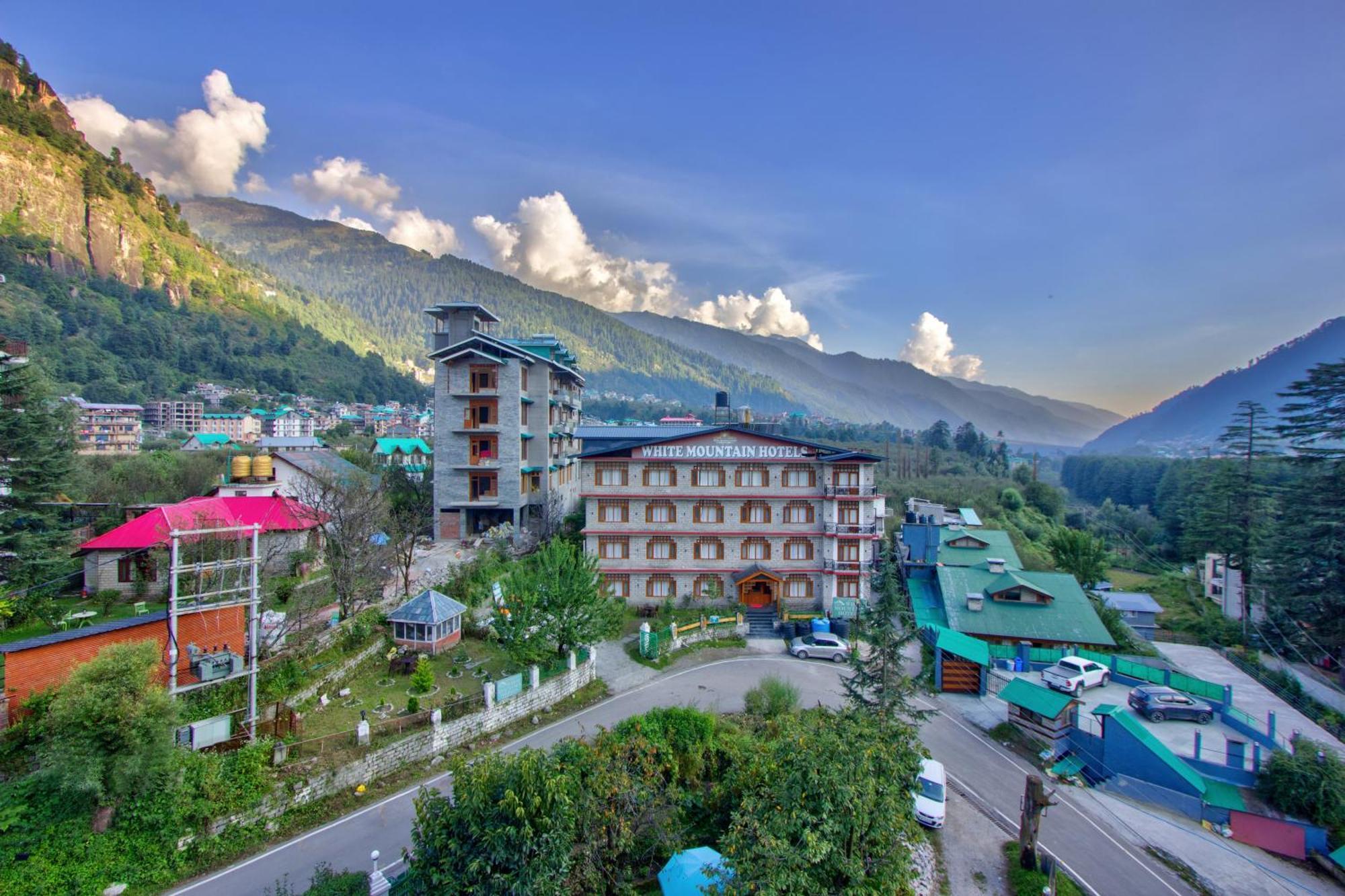 White Mountain Hotel Manāli Exterior foto